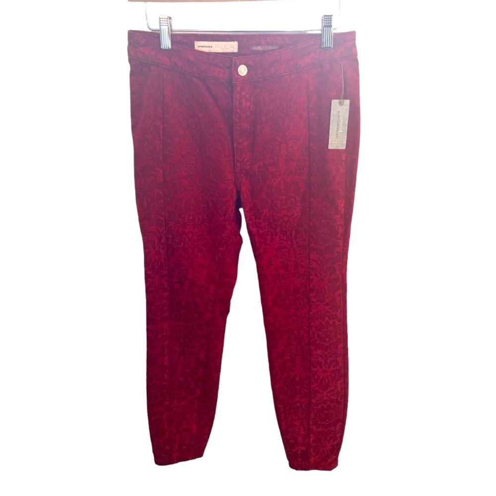 NWT Anthropologie Pilco floral high rise denim legging